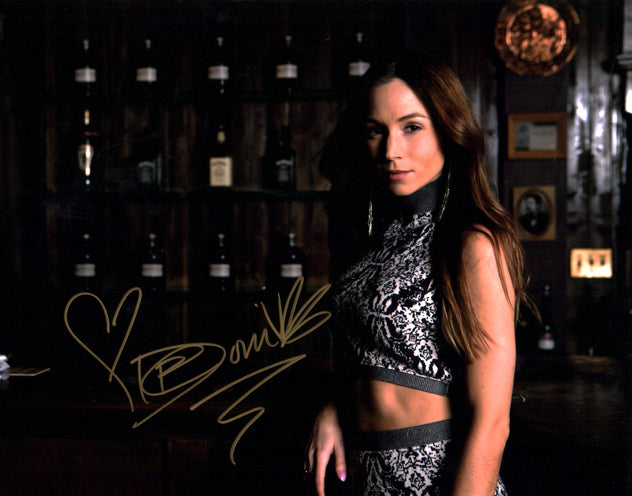 Dom PC Wynonna Earp 11x14 Signed Photo Certified JSA Autographed