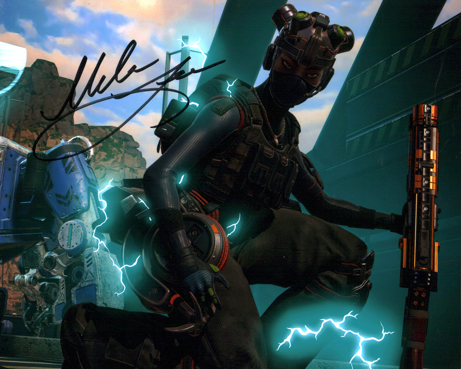 Mela Lee Apex Legends 8x10 Photo Signed Autograph JSA Certified Autograph