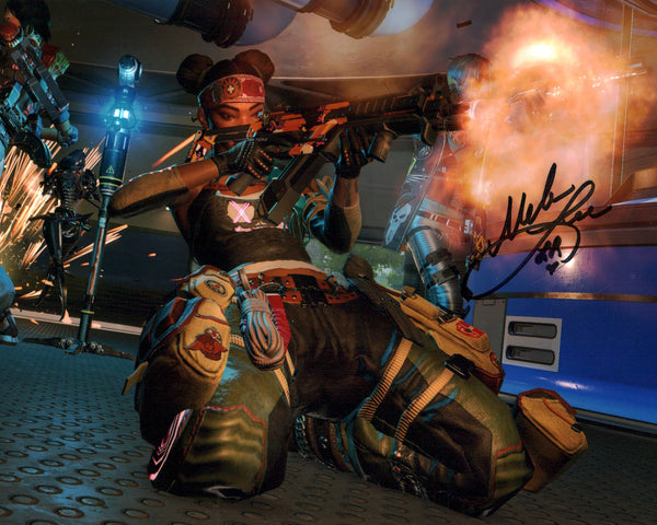 Mela Lee Apex Legends 8x10 Photo Signed Autograph JSA Certified Autograph GalaxyCon