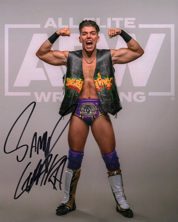 Sammy Guevara AEW Wrestling 8x10 Photo Signed JSA Certified Autograph