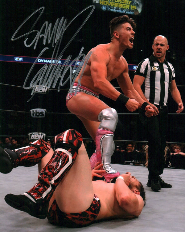 Sammy Guevara AEW Wrestling 8x10 Photo Signed JSA Certified Autograph