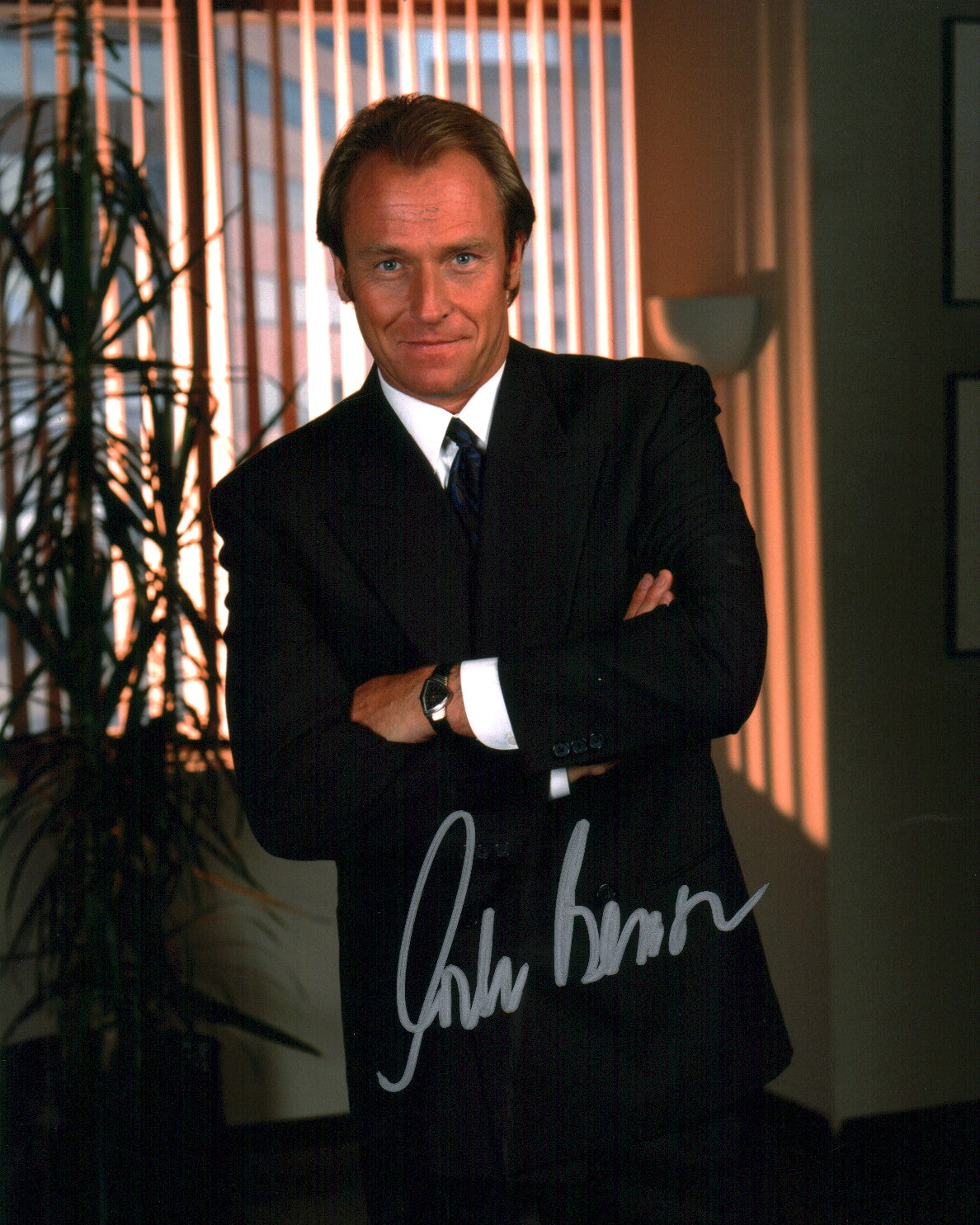 Corbin Bernsen LA Law 8x10 Signed Photo JSA Certified Autograph