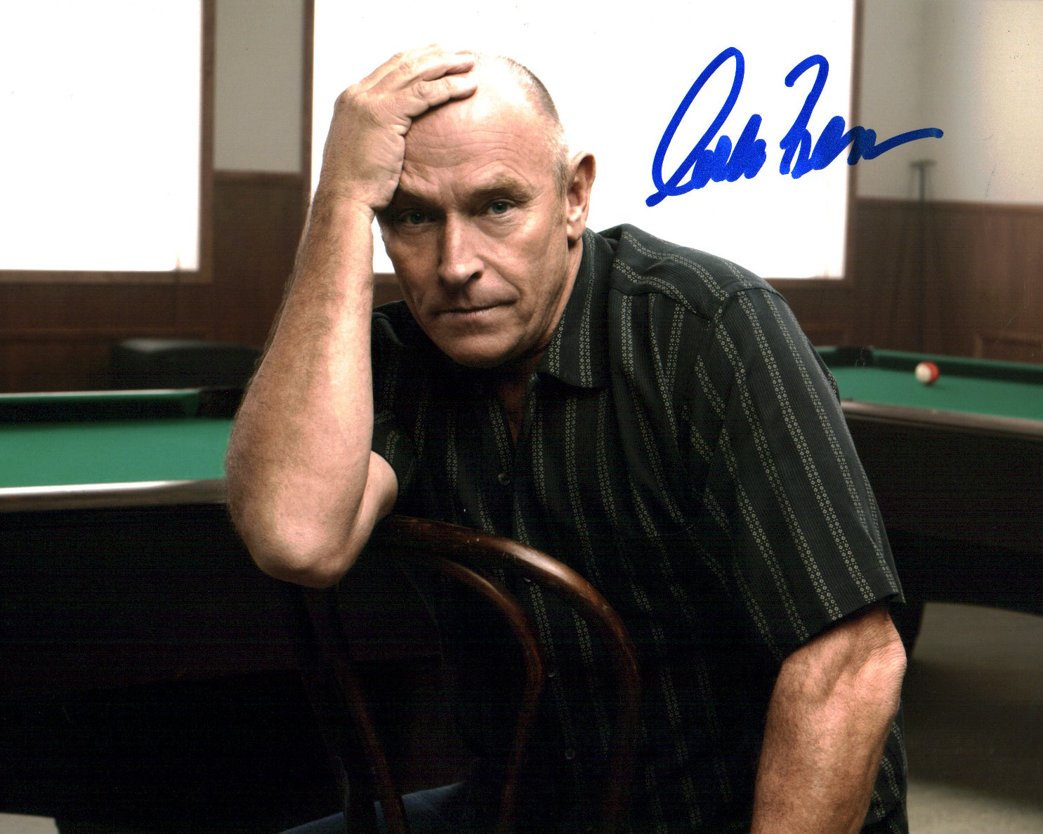 Corbin Bernsen Psych 8x10 Signed Photo JSA Certified Autograph