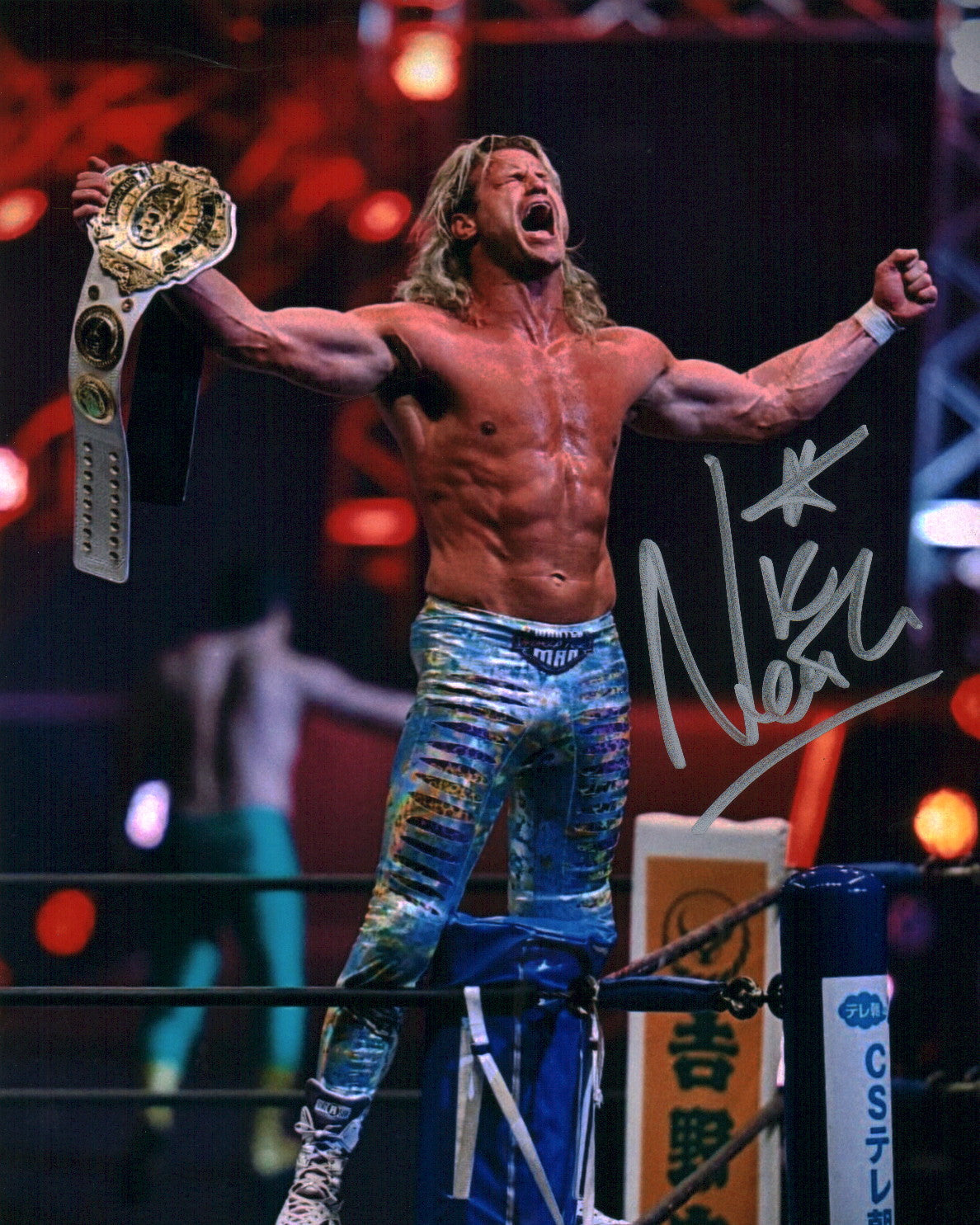 Nic Nemeth WWE Wrestling 8x10 Photo Signed JSA Certified Autograph