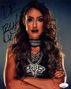 Britt Baker AEW Wrestling 8x10 Signed Photo JSA COA Certified Autograph GalaxyCon