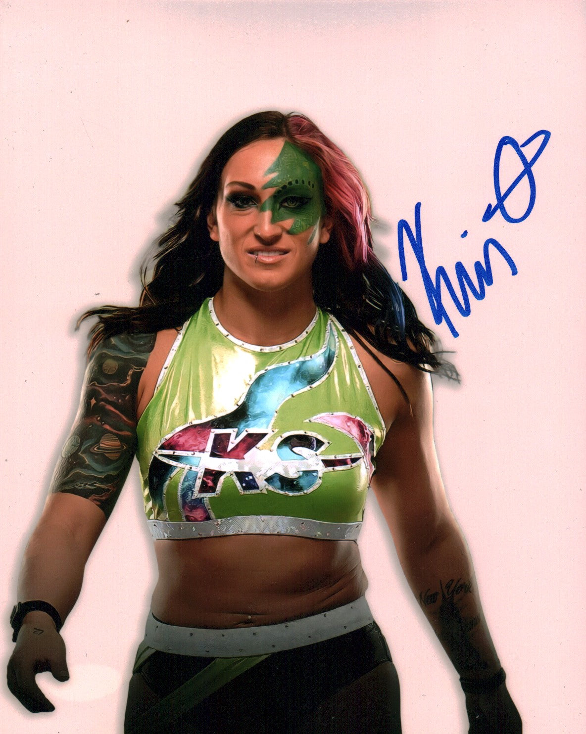 Kris Statlander AEW Wrestling 8x10 Signed Photo JSA Certified Autograph