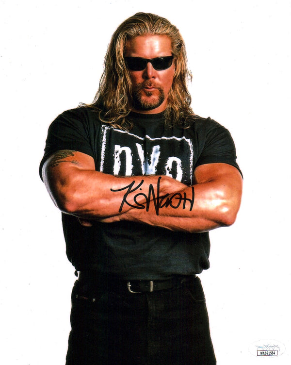 Kevin Nash WWE Wrestling 8x10 Signed Photo JSA COA Certified Autograph GalaxyCon