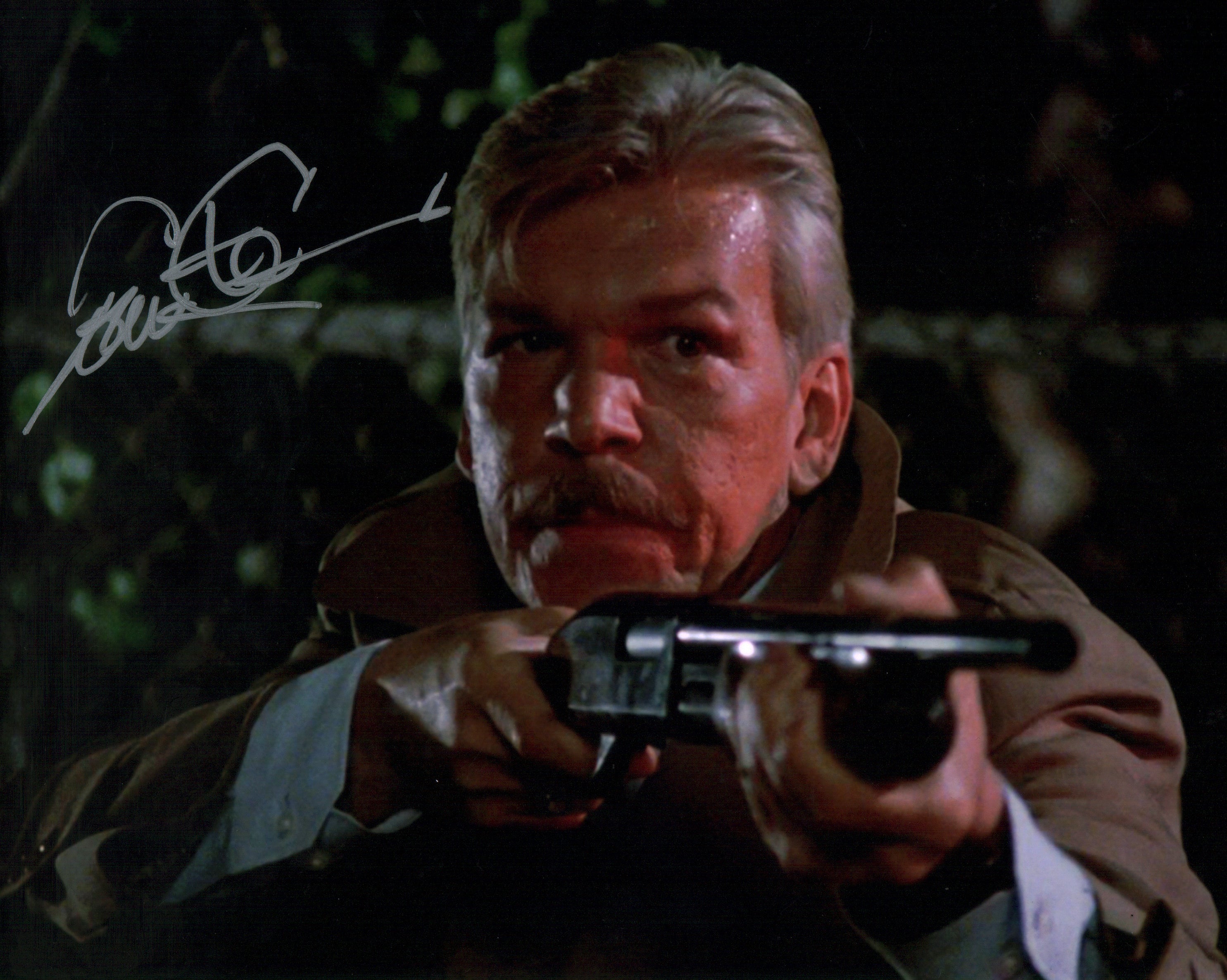 Tom Atkins Night Of The Creeps 8x10 Signed Photo JSA Certified Autograph