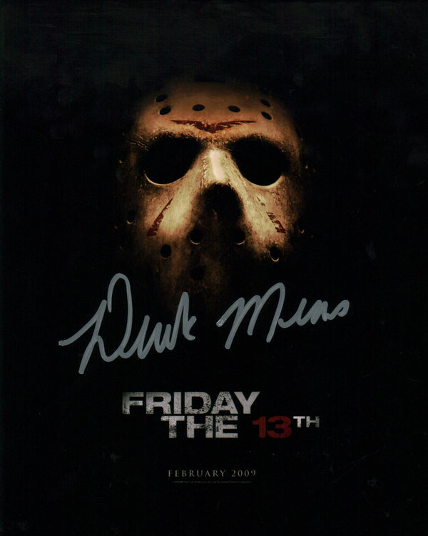 Derek Mears Friday The 13th 8x10 Signed Mini Poster JSA Certified Autograph