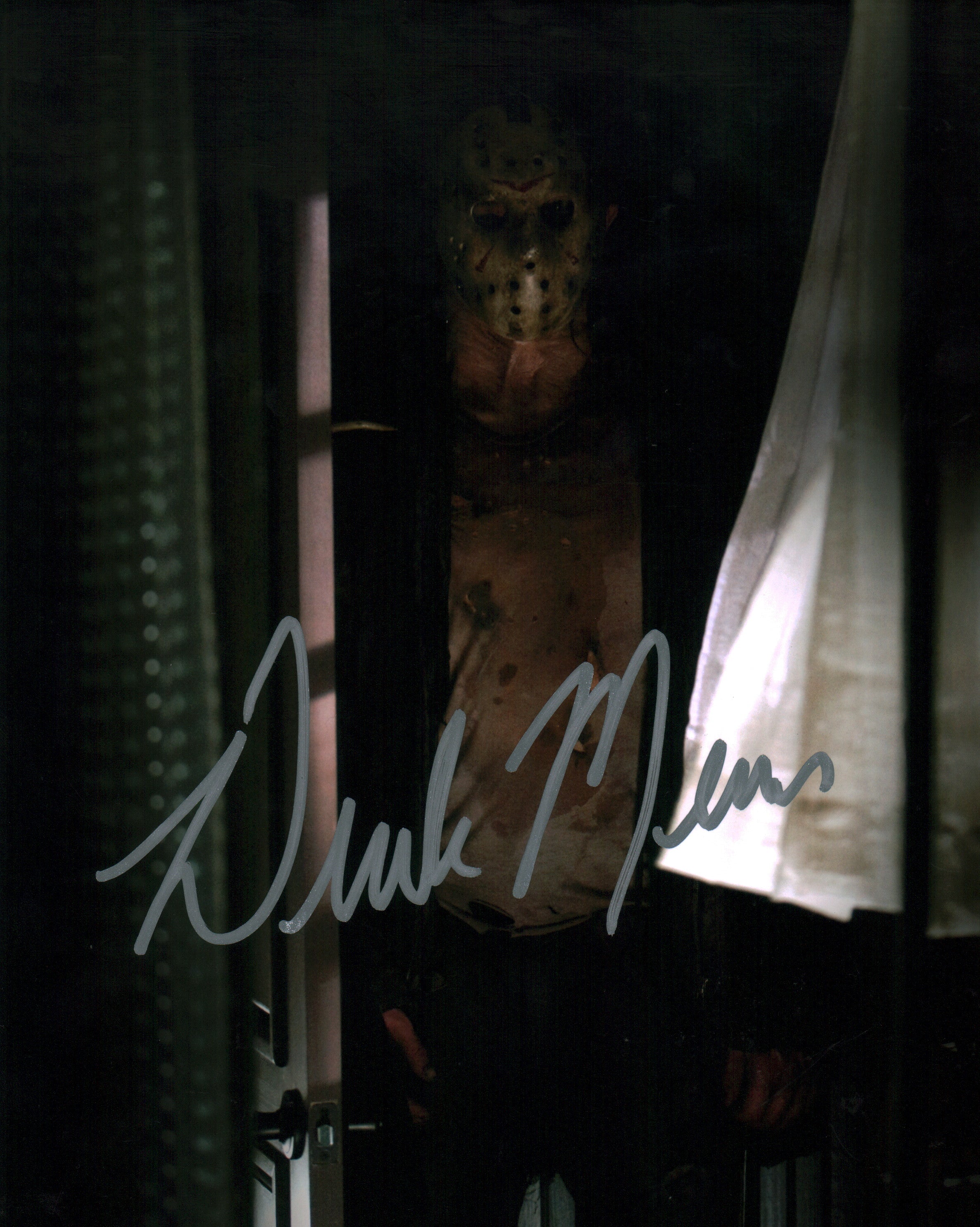 Derek Mears Friday The 13th 8x10 Signed Mini Poster JSA Certified Autograph