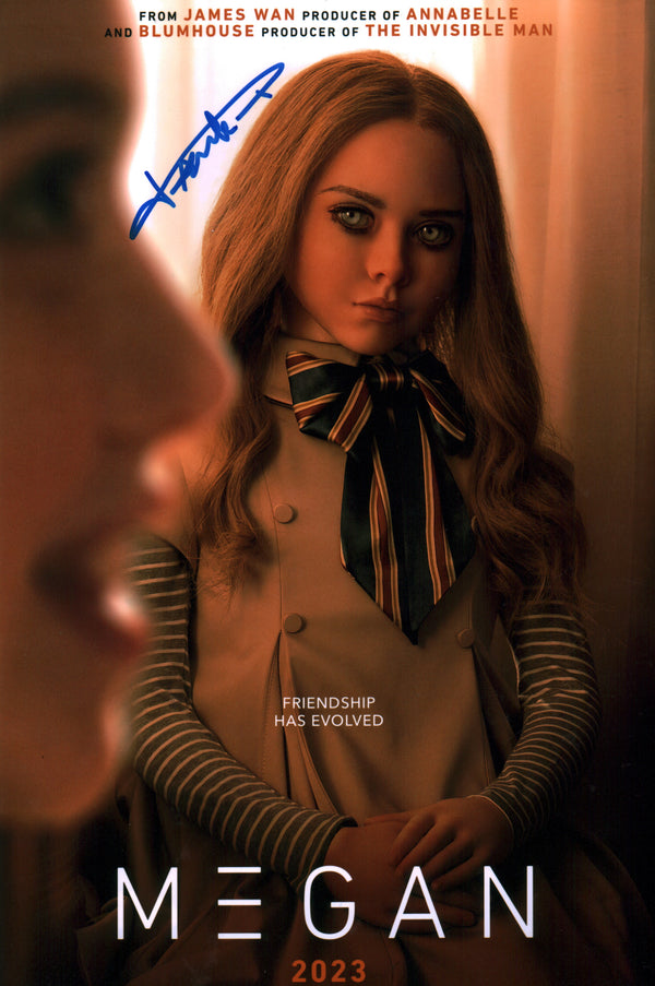 Amie Donald Megan 8x12 Photo Signed JSA Certified Autograph