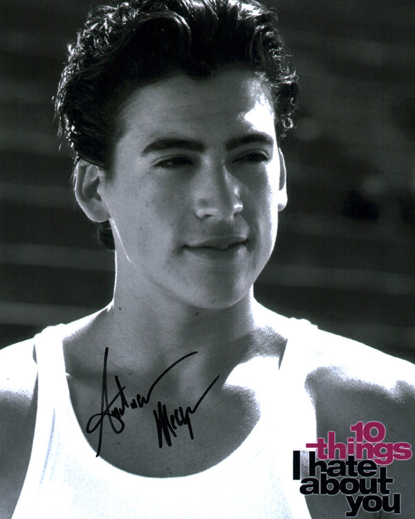 Andrew Keegan 10 Things I Hate About You 8x10 Photo Signed JSA Certified Autograph