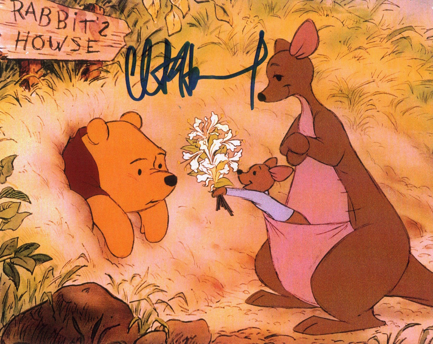 Clint Howard The Many Adventures of Winnie the Pooh 8x10 Signed Photo JSA Certified Autograph