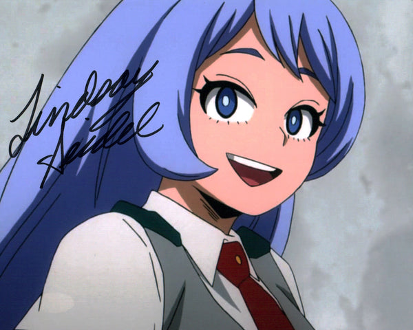 Lindsay Seidel My Hero Academia 8x10 Signed Photo JSA Certified Autograph