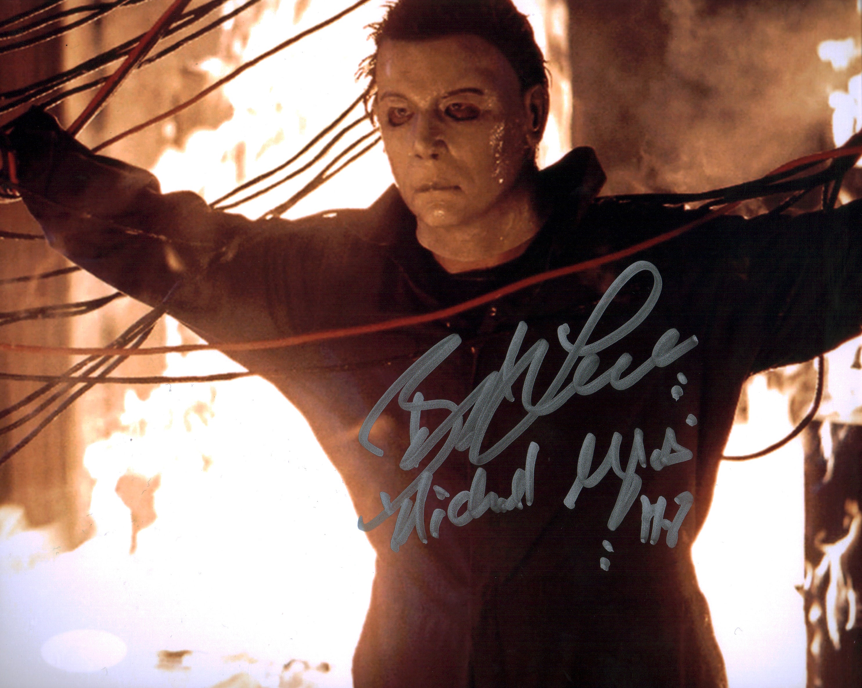 Brad Loree Halloween: Resurrection 8x10 Signed Photo JSA Certified Autograph