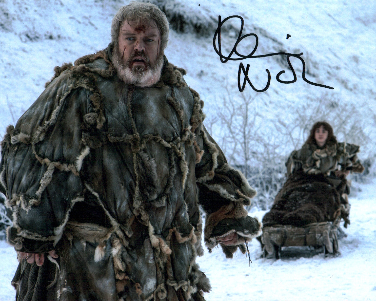 Kristian Nairn Game of Thrones 8x10 Signed Photo JSA Certified Autograph