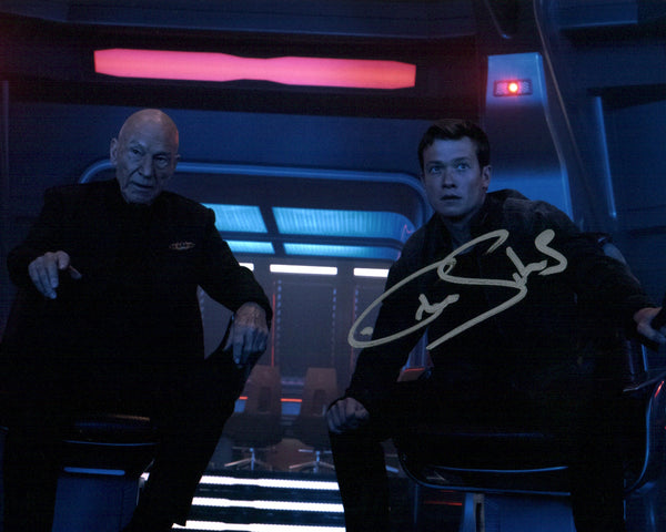 Ed Speleers Star Trek Picard 8x10 Signed Photo JSA Certified Autograph