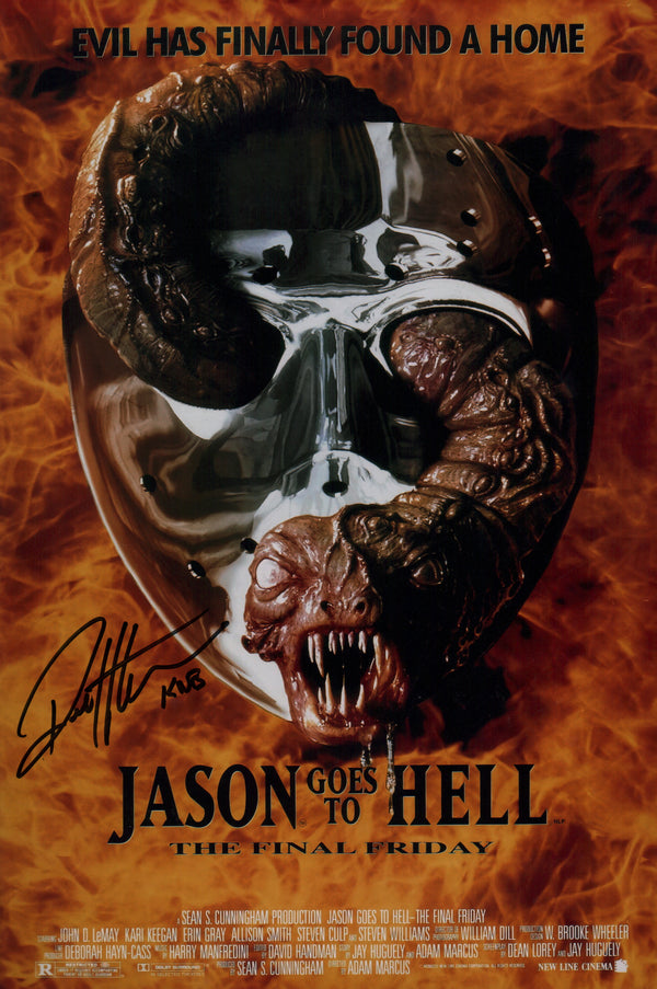 Robert Kurtzman Jason Goes To Hell 8x12 Signed Photo JSA Certified Autograph