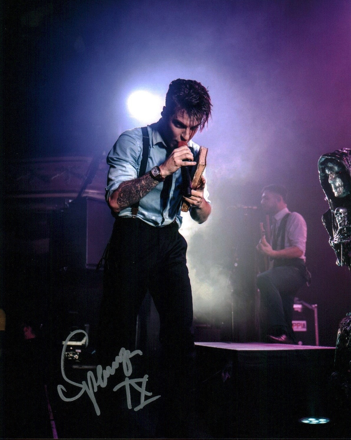 Spencer Charnas Ice Nine Kills 8x10 Signed Photo JSA Certified Autograph