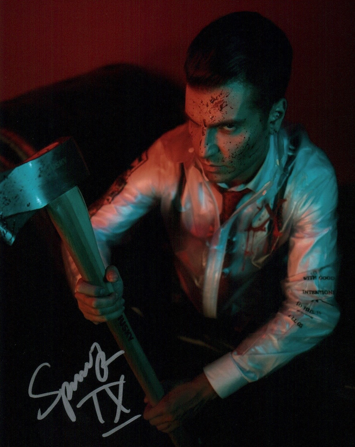 Spencer Charnas Ice Nine Kills 8x10 Signed Photo JSA Certified Autograph