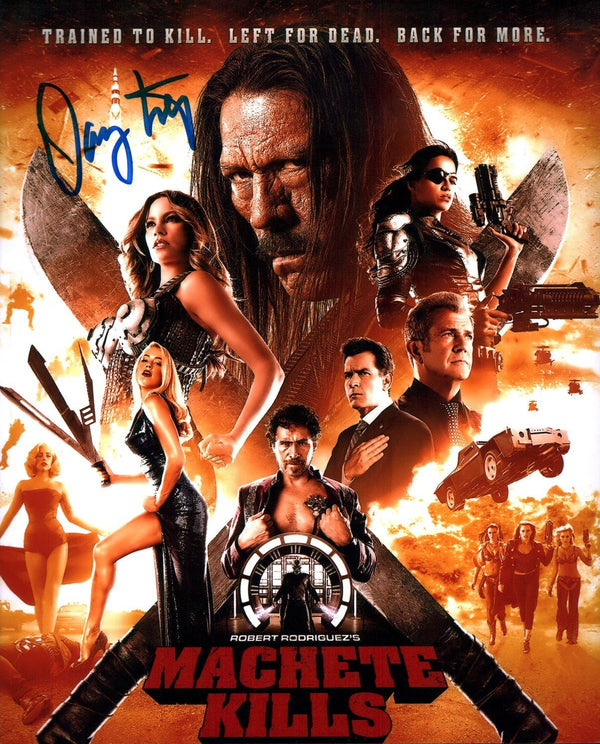 Danny Trejo Machete 8x10 Signed Photo JSA Certified Autograph