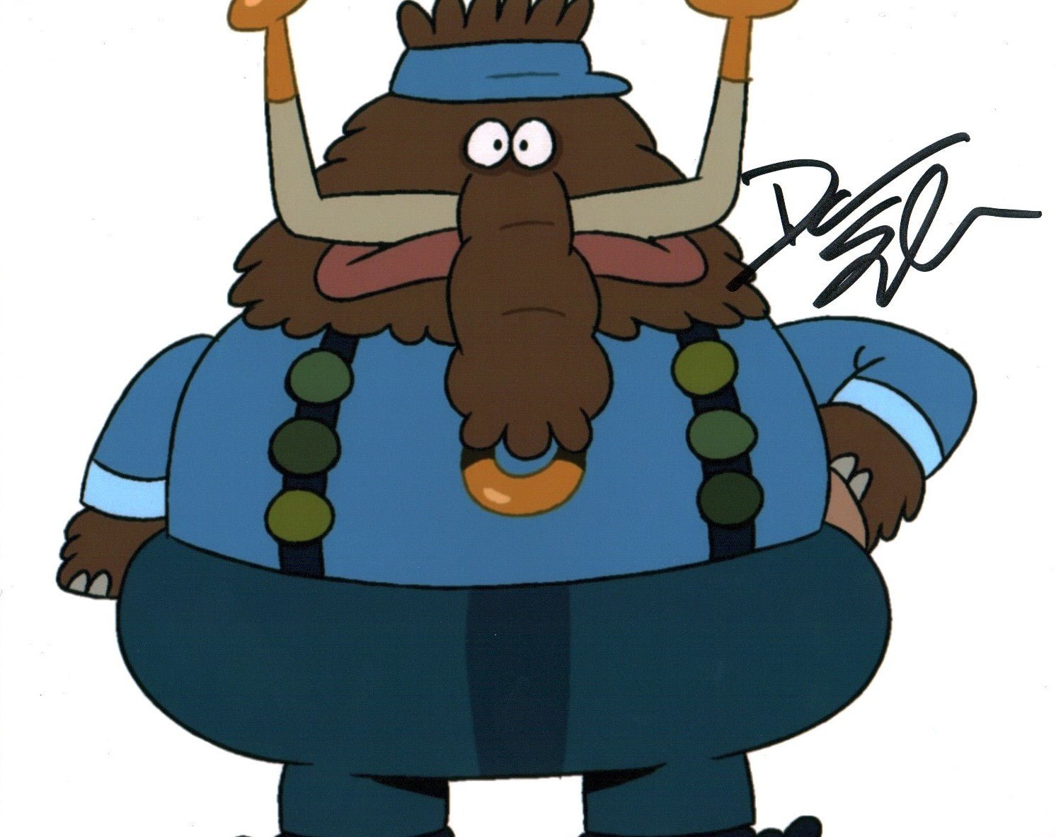 Dana Snyder Chowder 8x10 Signed Photo JSA Certified Autograph