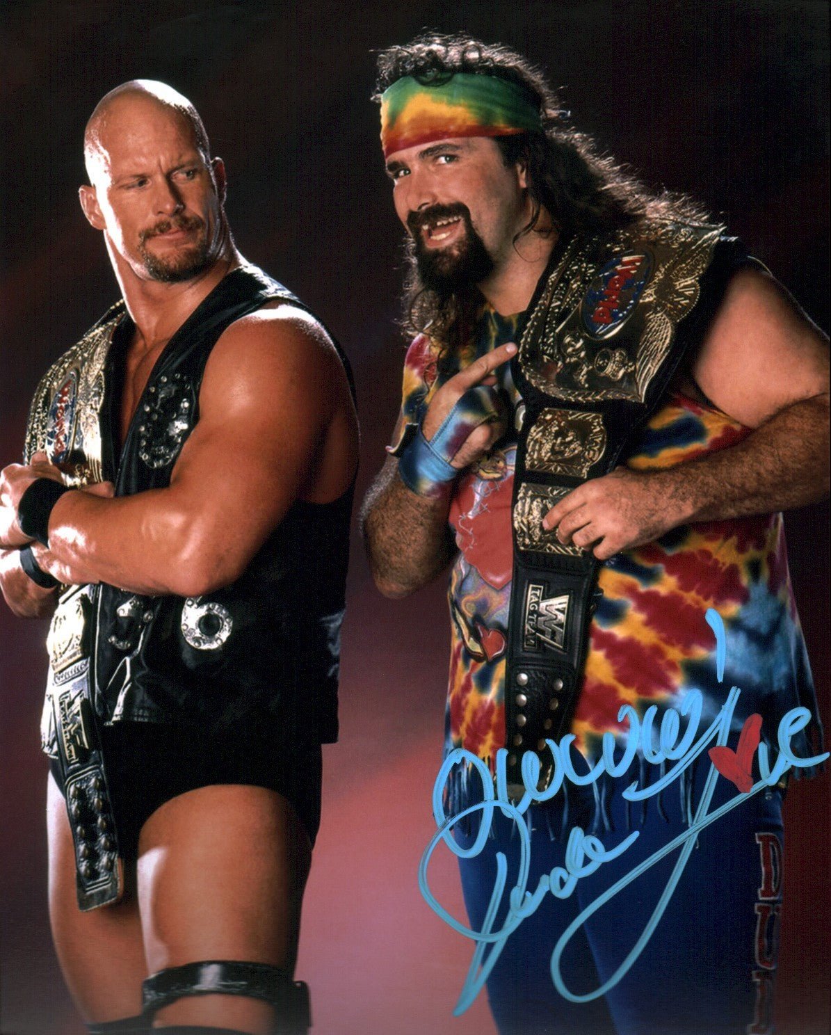 Mick Foley WWE Wrestling 8x10 Signed Photo JSA Certified Autograph