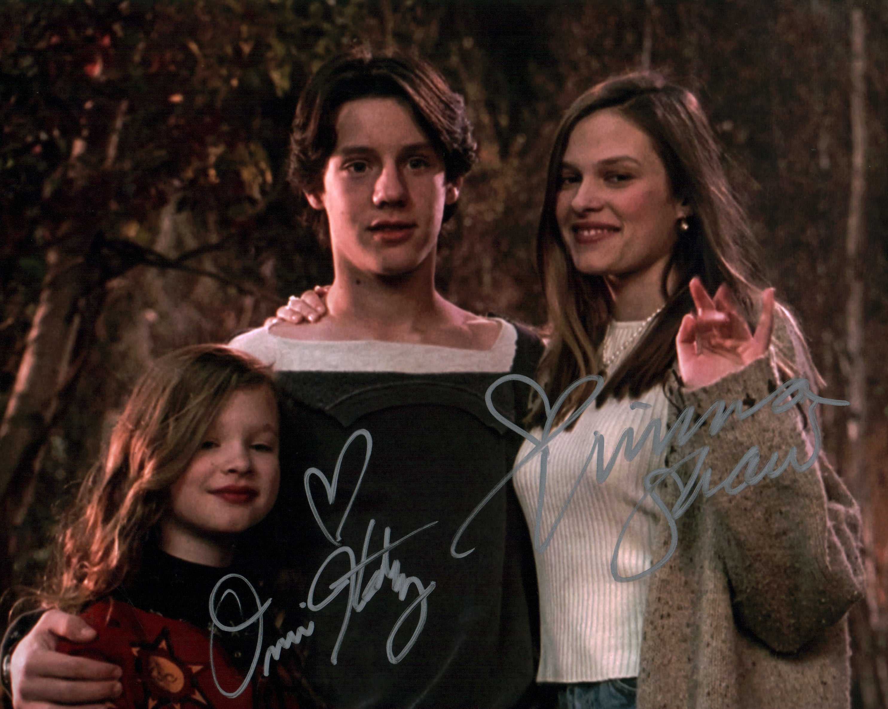 Hocus Pocus 8x10 Cast x2 Photo Signed Katz, Shaw JSA Certified Autograph