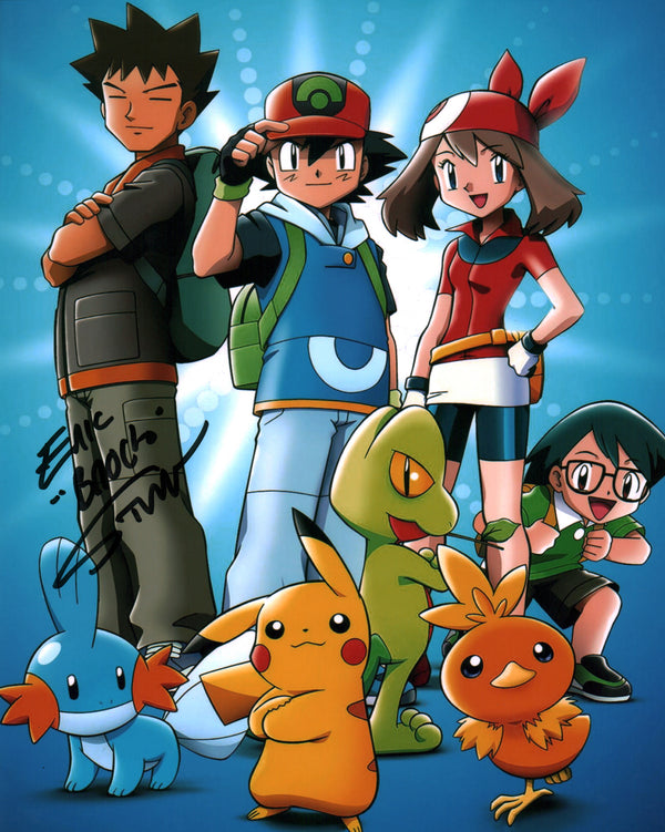 Eric Stuart Pokémon 8x10 Photo Signed JSA Certified Autograph