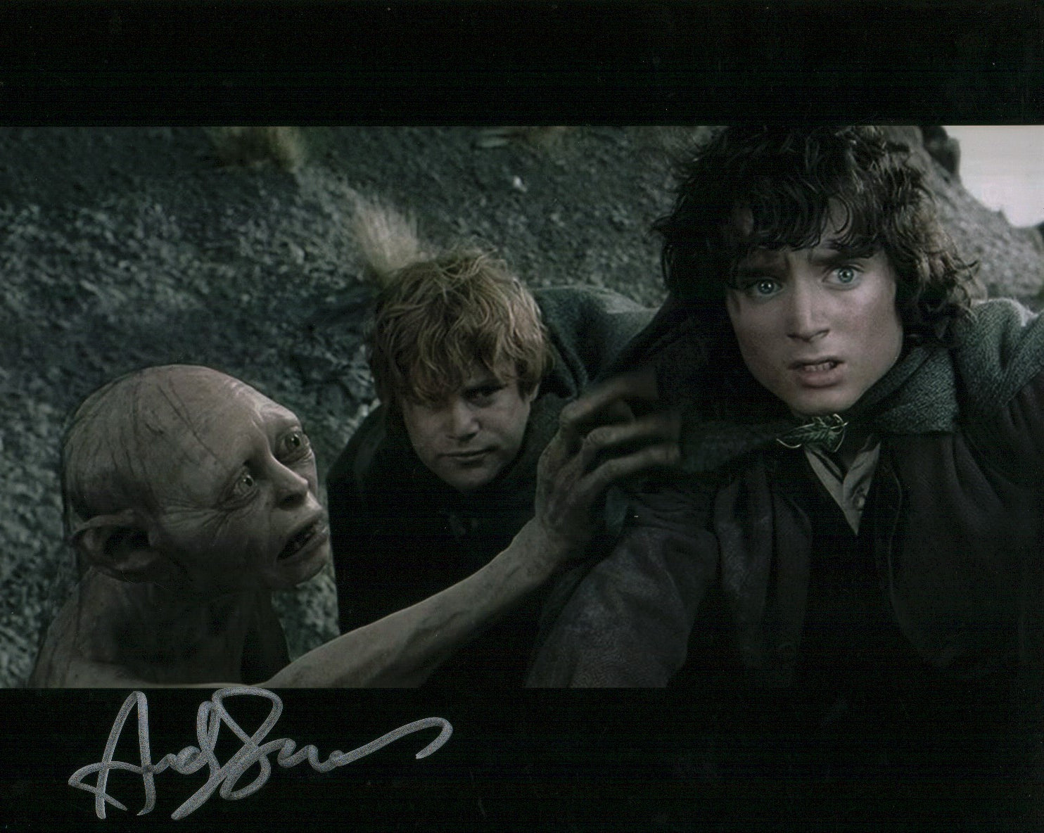 Andy Serkis Lord of the Rings 8x10 signed Photo JSA COA Certified Autograph GalaxyCon