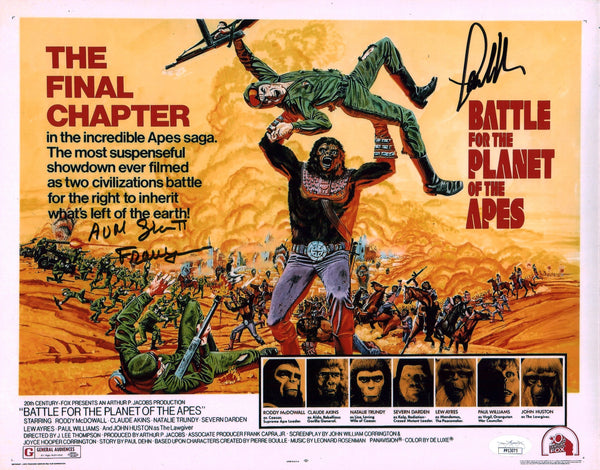 Battle For The Planet Of The Apes 11x14 Photo Poster Nuyen Williams Signed Autograph JSA Certified COA Auto GalaxyCon