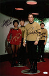 Star Trek 11x17 Photo Poster Signed Autograph Koenig Nichols Shatner Takei JSA Certified COA GalaxyCon