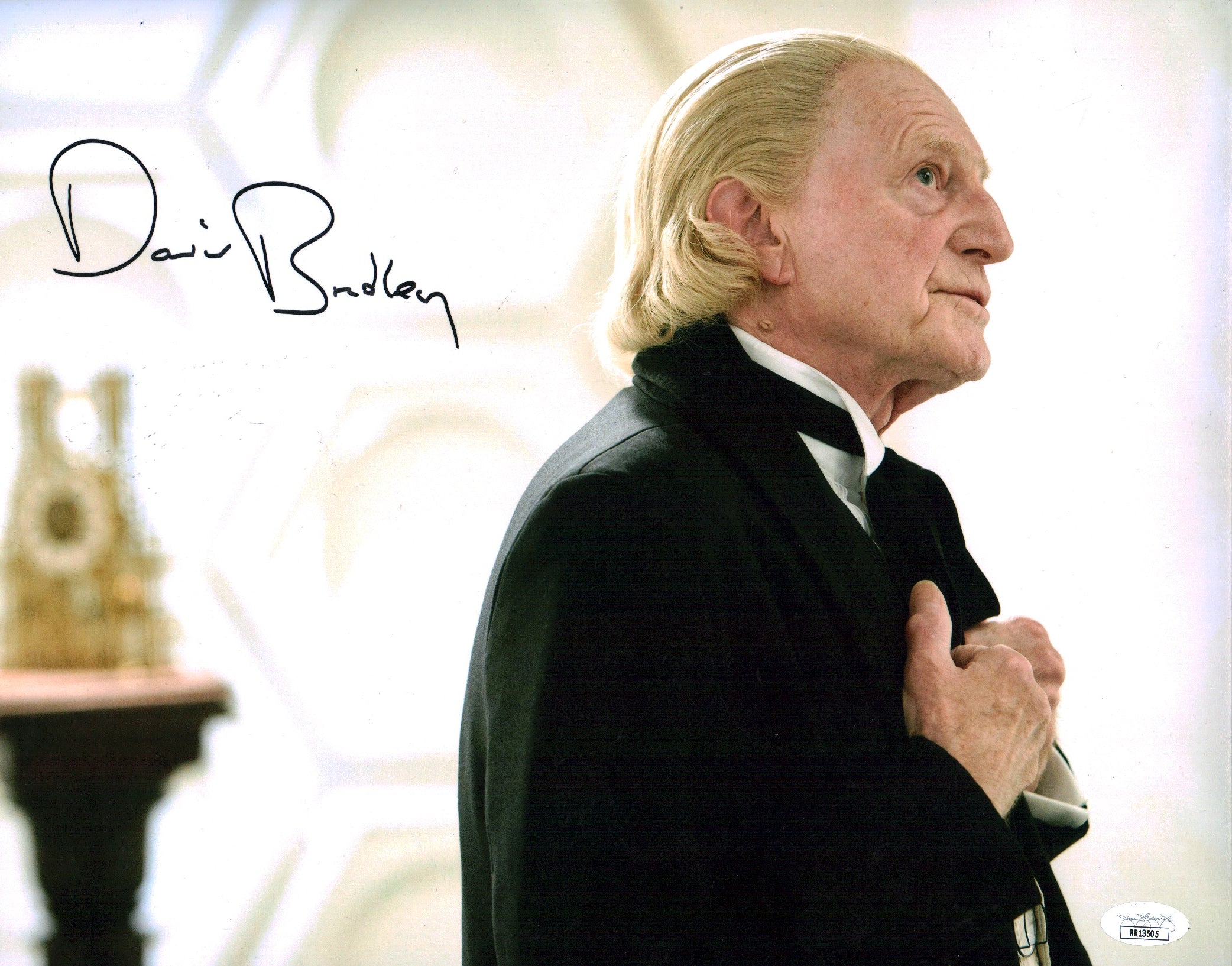David Bradley Doctor Who 11x14 Photo Poster Signed JSA COA Certified Autograph GalaxyCon