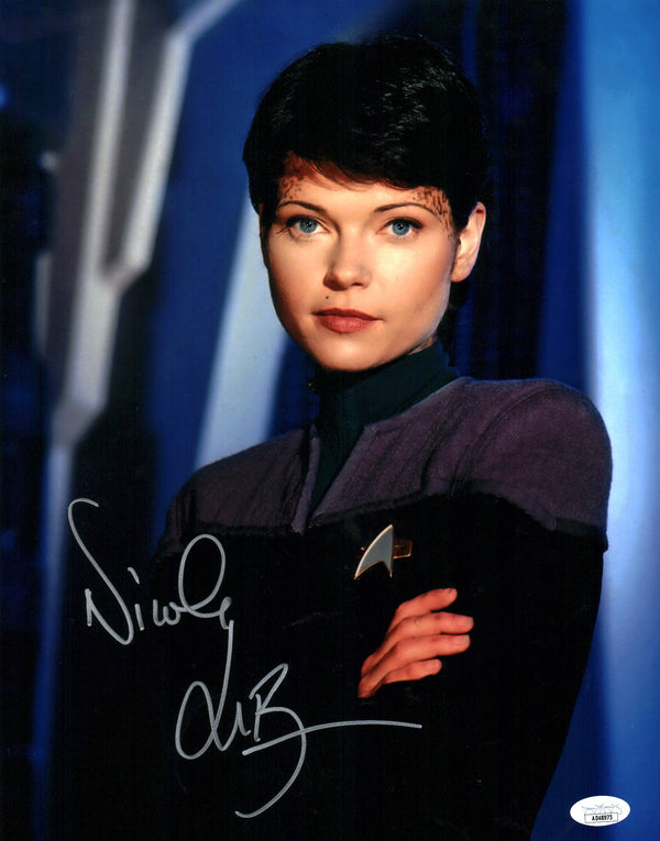 Nicole De Boer Star Trek Deep Space Nine 11x14 Signed Photo Poster JSA Certified Autograph