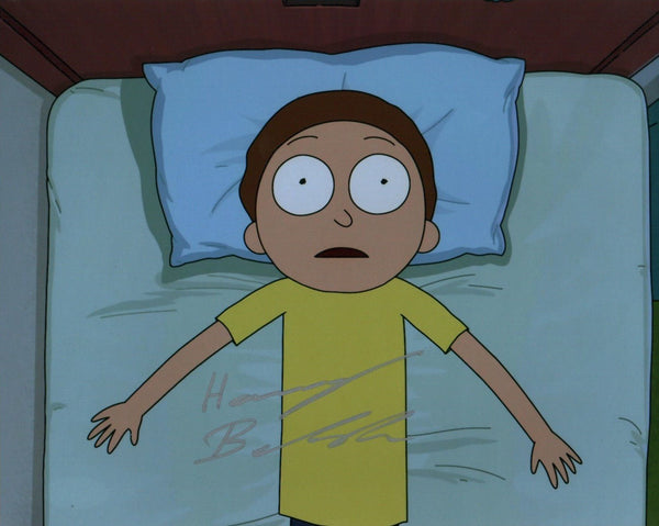 Harry Belden Rick and Morty 8x10 Photo Signed JSA Certified Autograph