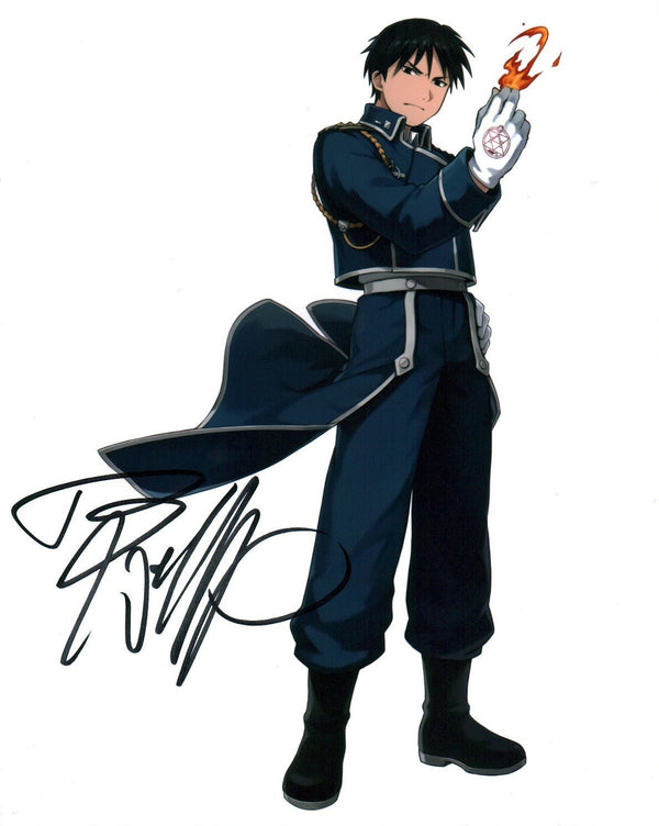 Travis Willingham Fullmetal Alchemist 8x10 Signed Photo JSA Certified Autograph