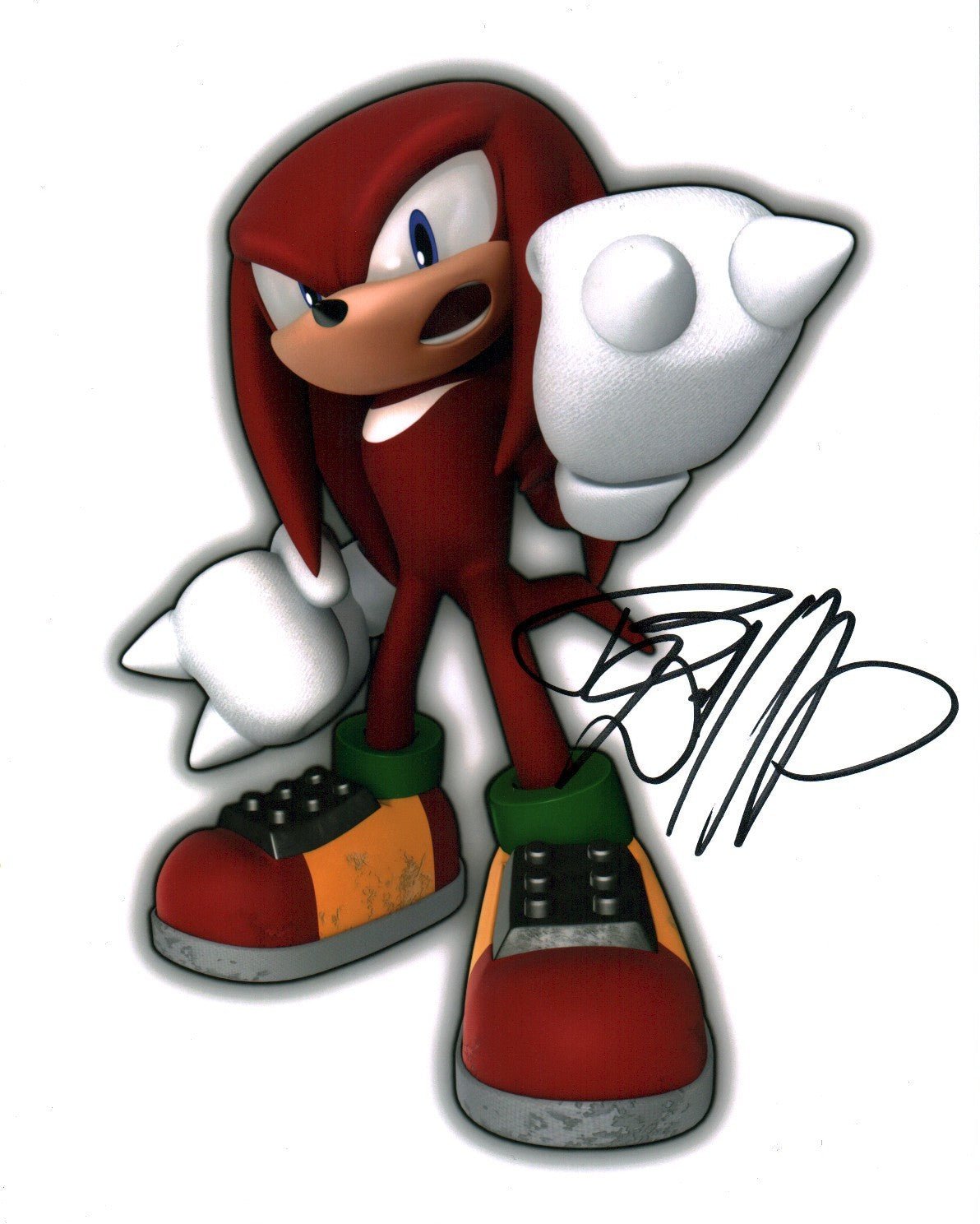 Travis Willingham Sonic Boom 8x10 Signed Photo JSA Certified Autograph