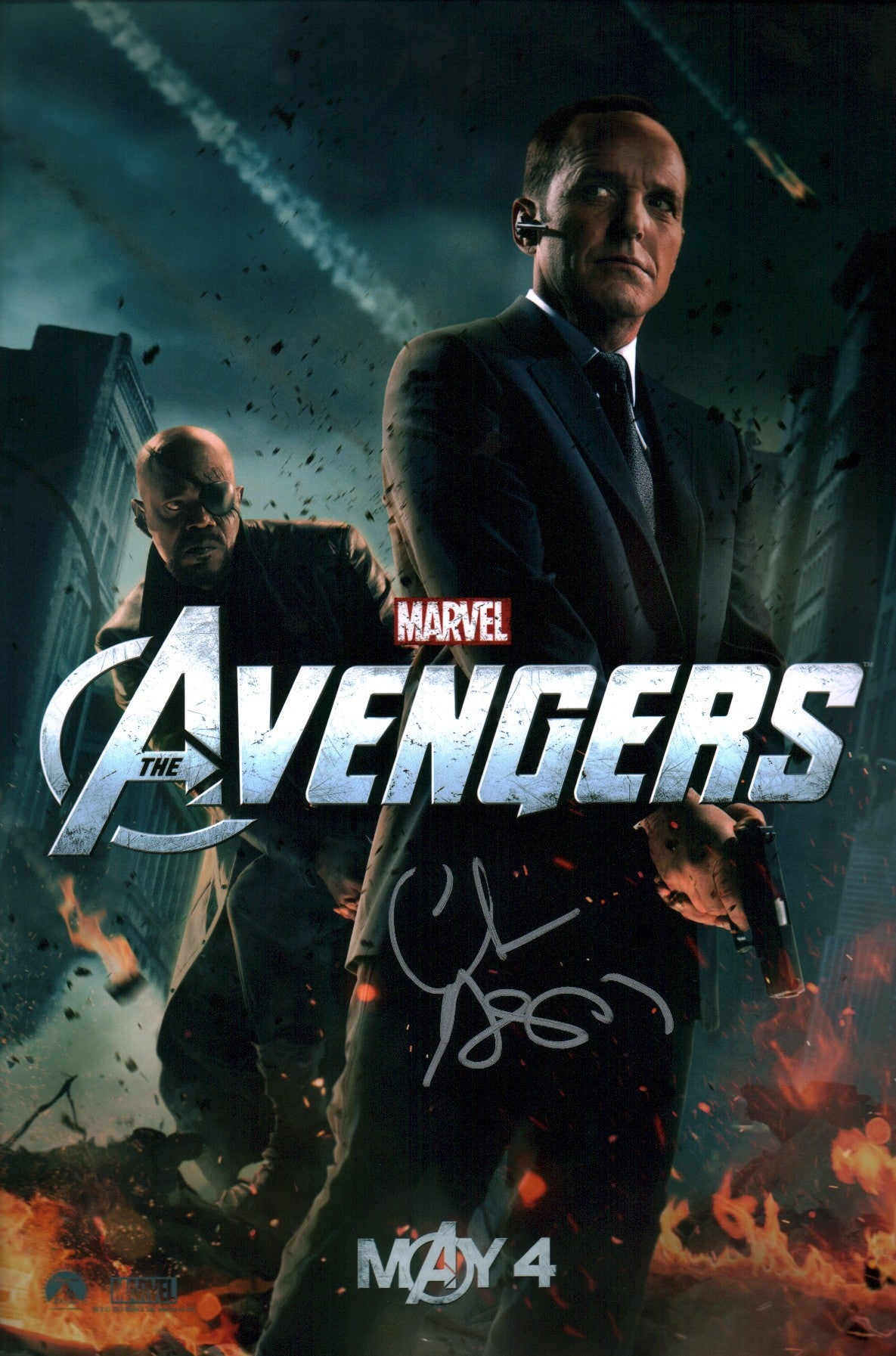 Clark Gregg Agents of S.H.I.E.L.D. 8x12 Signed Photo JSA Certified Autograph