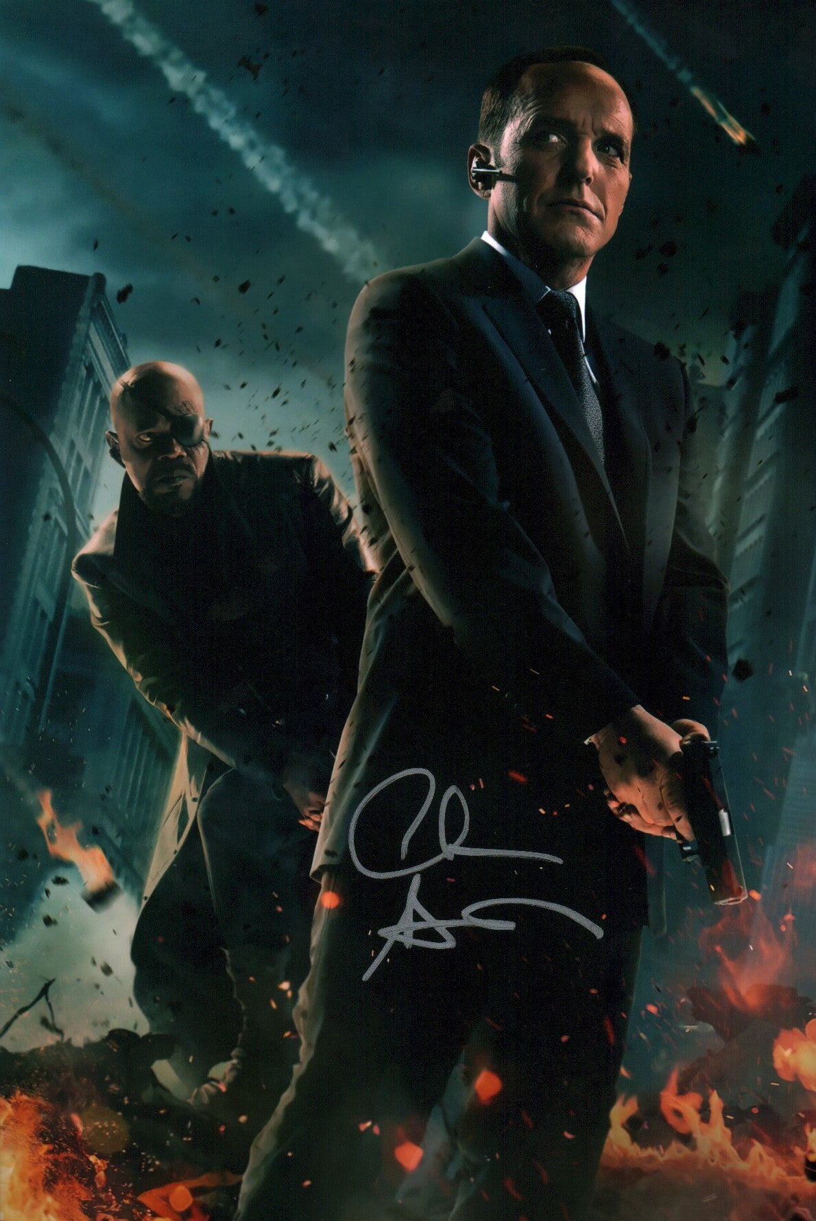 Clark Gregg Agents of S.H.I.E.L.D. 8x12 Signed Photo JSA Certified Autograph
