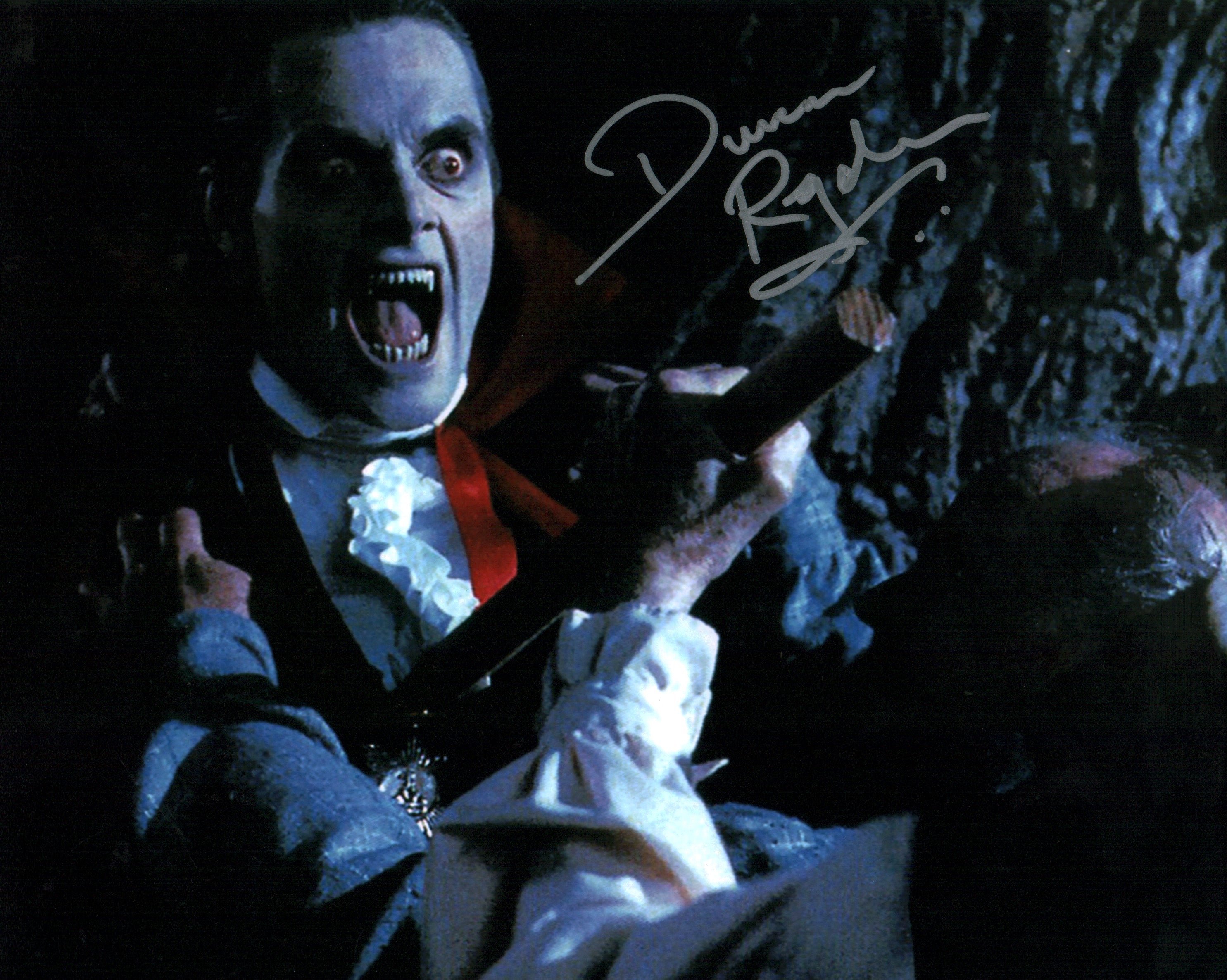 Duncan Regehr The Monster Squad 8x10 Signed Photo Autograph JSA Certified