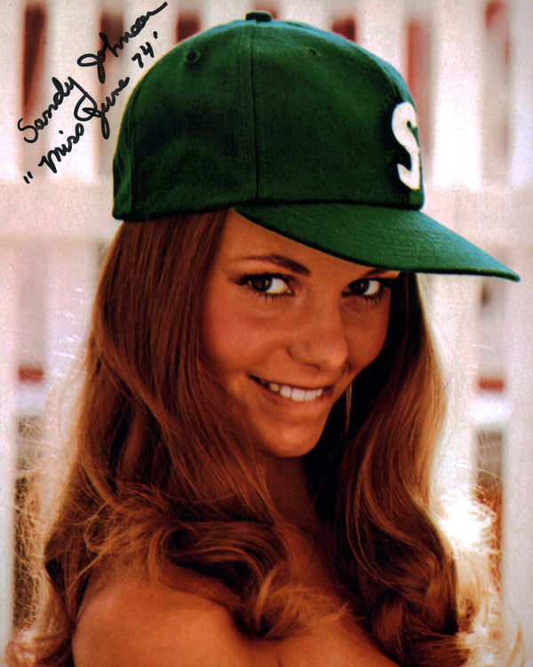 Sandy Johnson Halloween 8x10 Signed Photo JSA Certified Autograph