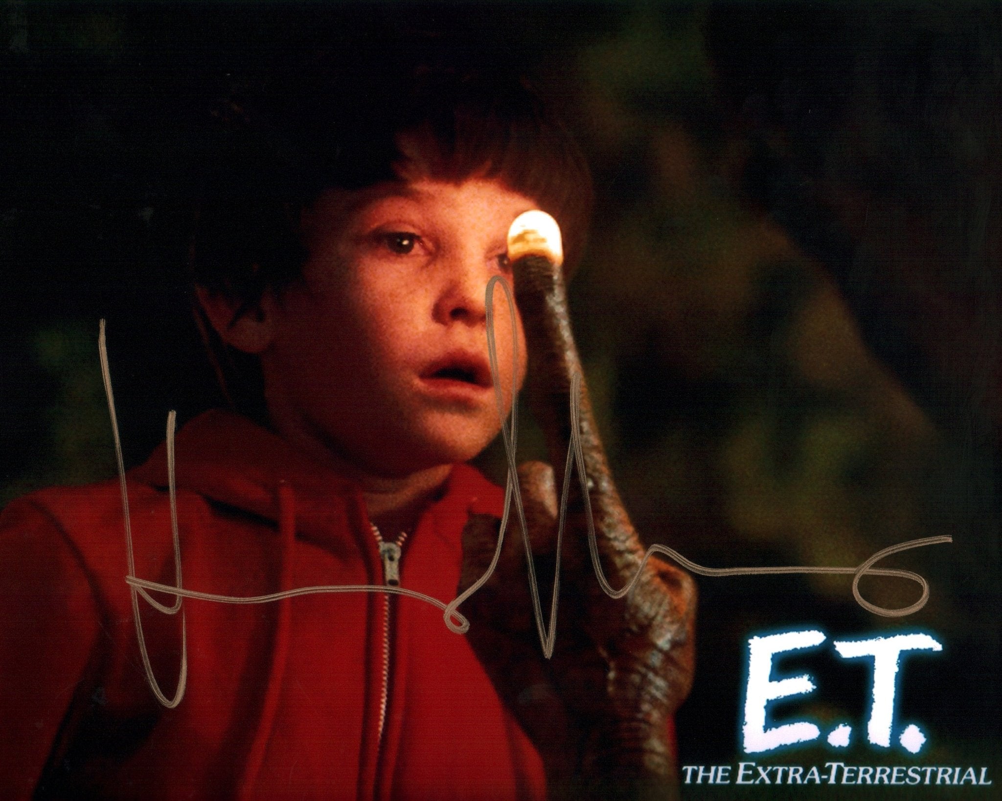 Henry Thomas E.T. The Extra-Terrestrial 8x10 Signed Photo