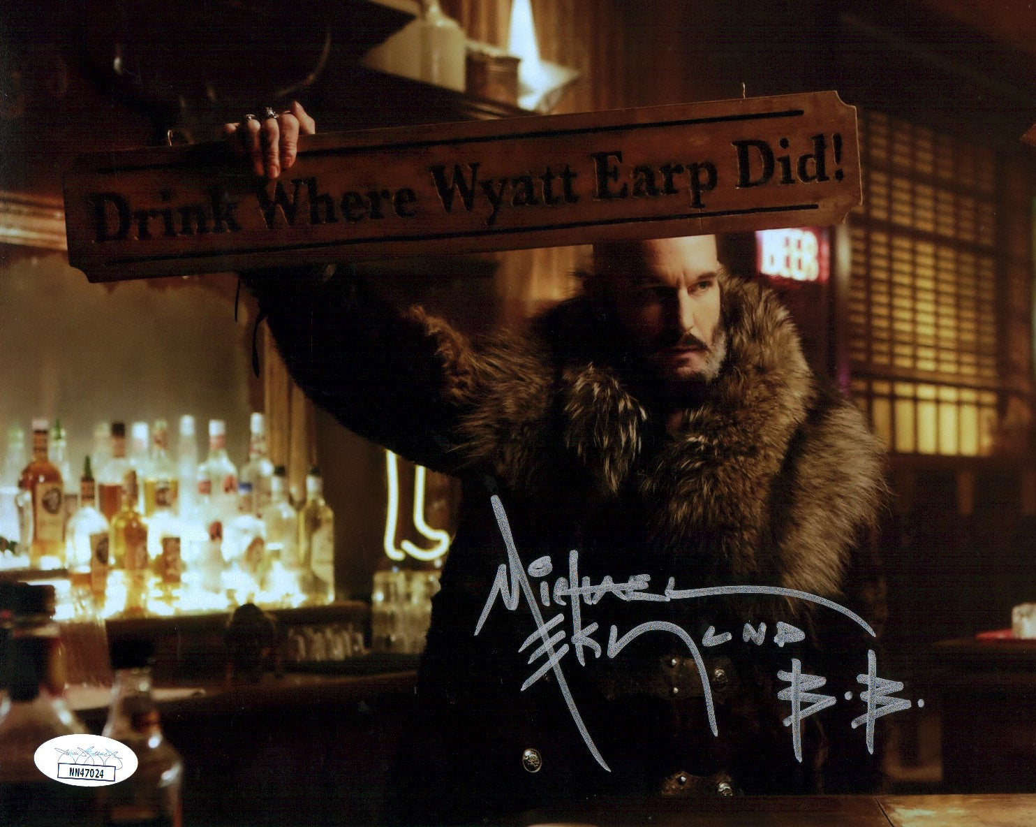 Michael Eklund Wynonna Earp 8x10 Signed Photo JSA COA Certified Autograph GalaxyCon