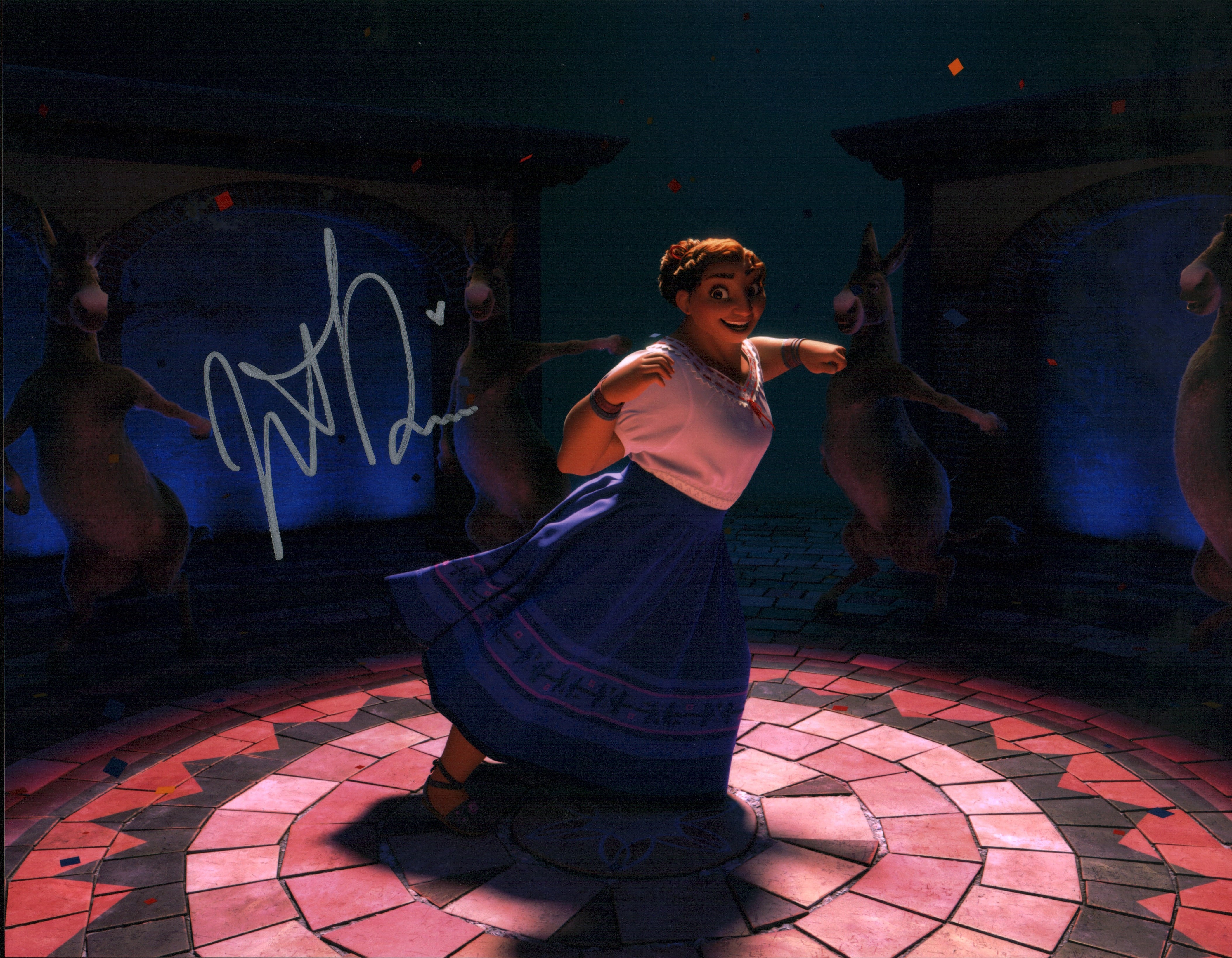 Jessica Darrow Disney Encanto 11x14 Signed Photo Poster JSA Certified Autograph