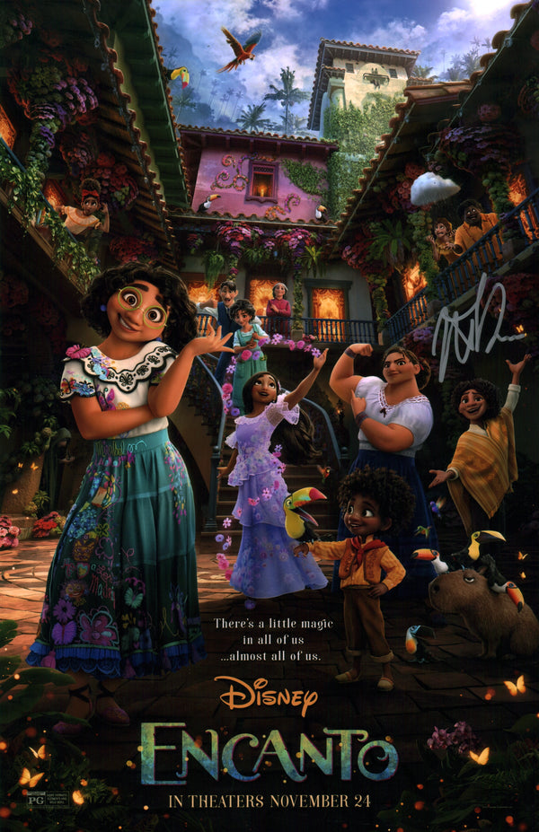 Jessica Darrow Disney Encanto 11x17 Signed Photo Poster JSA Certified Autograph