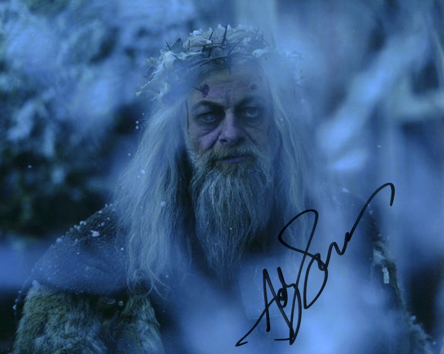 Andy Serkis A Christmas Carol 8x10 Signed Photo JSA COA Certified Autograph GalaxyCon