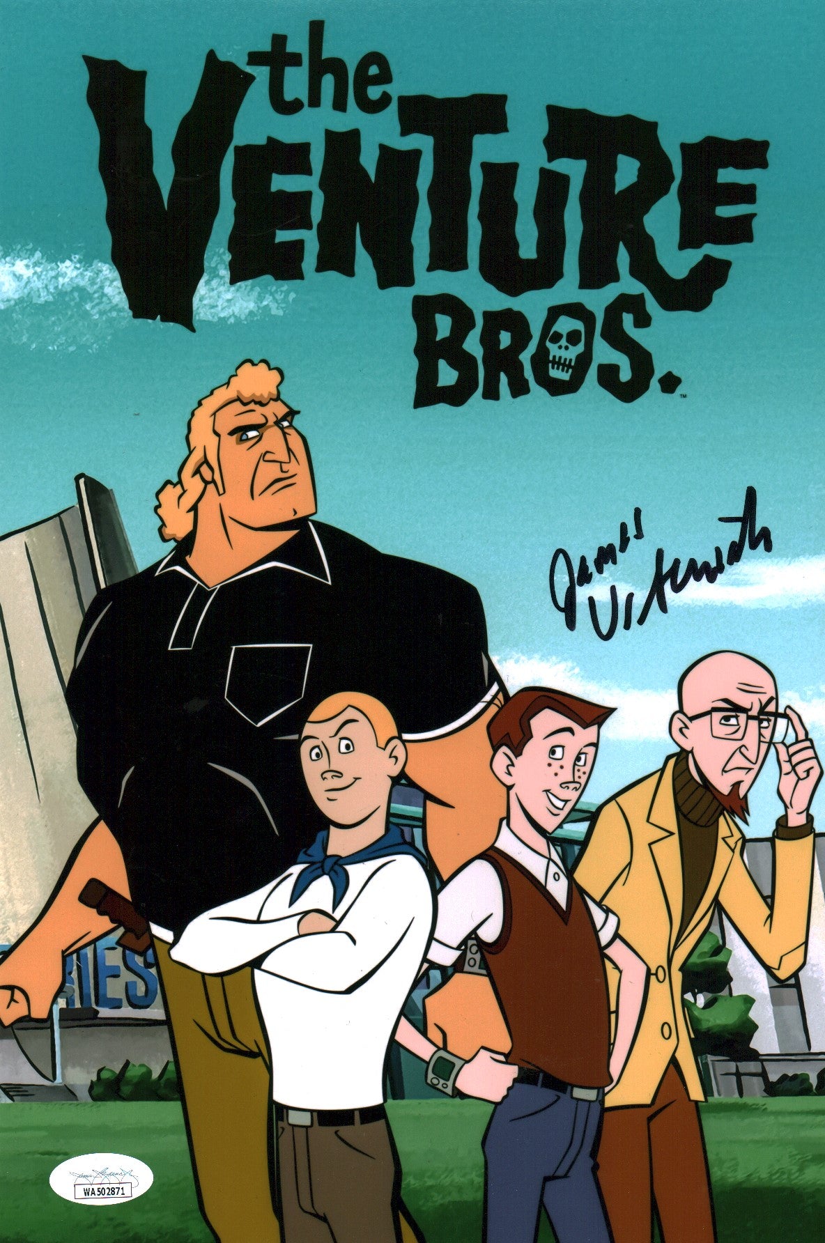 James Urbaniak The Venture Bros 8x12 Photo Signed JSA Certified Autograph