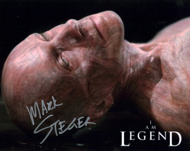 Mark Steger I am Legend 8x10 Signed Photo JSA Certified Autograph