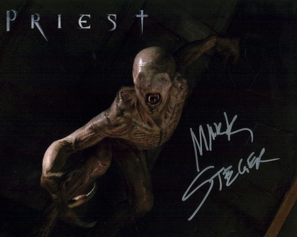 Mark Steger Priest 8x10 Signed Photo JSA Certified Autograph