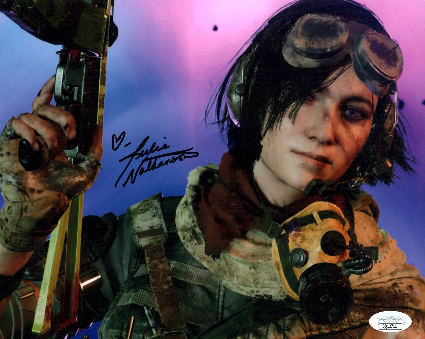 Julie Nathanson Call of Duty: Black Ops 8x10 Signed Photo JSA Certified Autograph